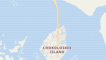 Chokoloskee, Florida map