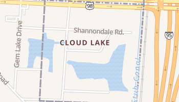 Cloud Lake, Florida map