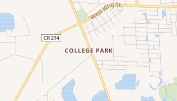 College Park, Florida map