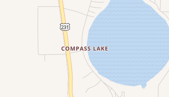 Compass Lake, Florida map