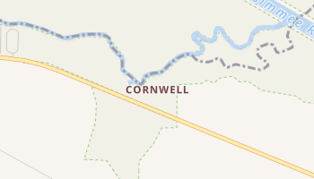 Cornwell, Florida map