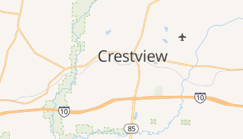 Crestview, Florida map