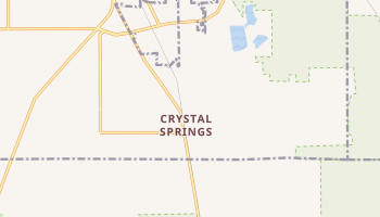 Crystal Springs, Florida map
