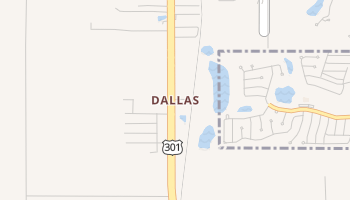 Dallas, Florida map