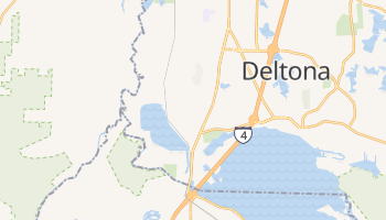 DeBary, Florida map