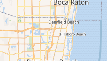 Deerfield Beach, Florida map