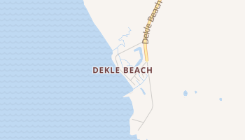 Dekle Beach, Florida map