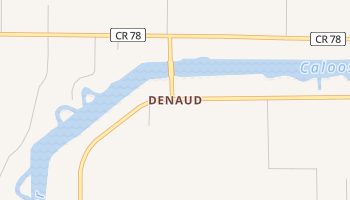 Denaud, Florida map