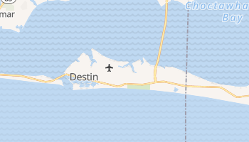 Destin, Florida map