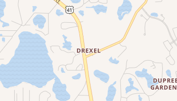 Drexel, Florida map