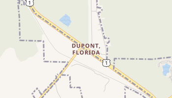 Dupont, Florida map