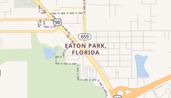 Eaton Park, Florida map