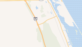 Edgewater, Florida map