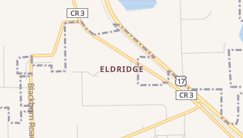Eldridge, Florida map