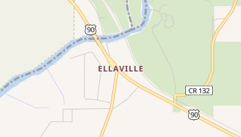 Ellaville, Florida map