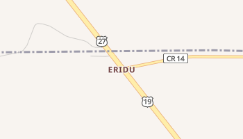 Eridu, Florida map