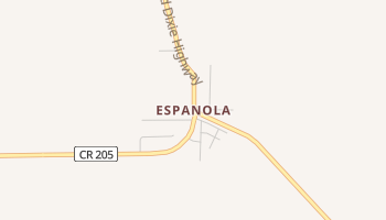 Espanola, Florida map