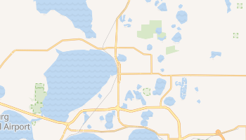 Eustis, Florida map