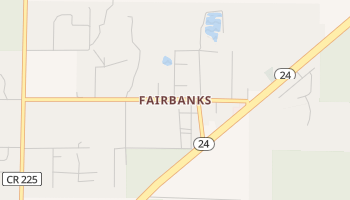 Fairbanks, Florida map