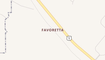 Favoretta, Florida map