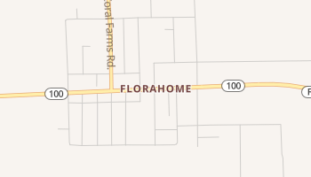 Florahome, Florida map