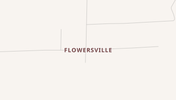 Flowersville, Florida map