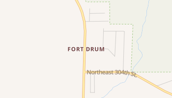 Fort Drum, Florida map