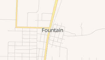 Fountain, Florida map