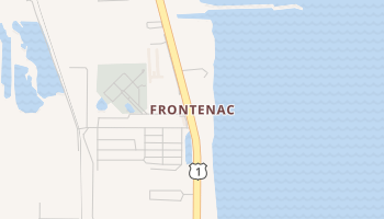 Frontenac, Florida map