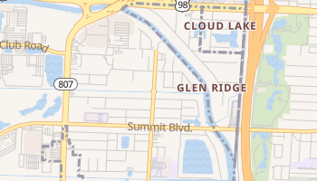 Glen Ridge, Florida map