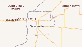 Graceville, Florida map