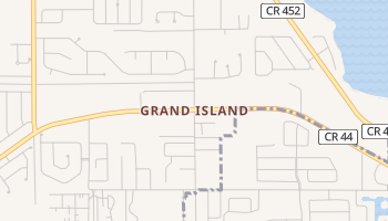 Grand Island, Florida map