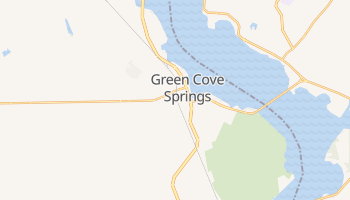 Green Cove Springs, Florida map
