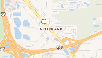 Greenland, Florida map