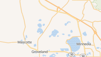 Groveland, Florida map