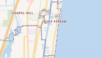 Gulf Stream, Florida map