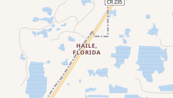Haile, Florida map