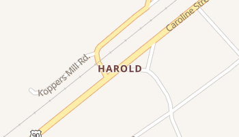 Harold, Florida map