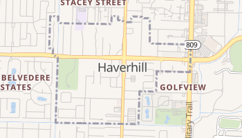 Haverhill, Florida map