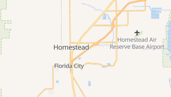 Homestead, Florida map
