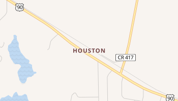 Houston, Florida map