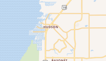 Hudson, Florida map