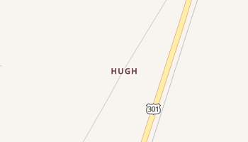 Hugh, Florida map