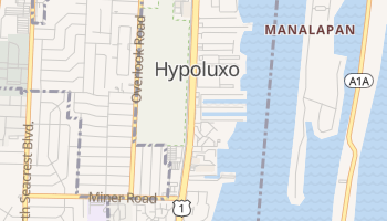 Hypoluxo, Florida map