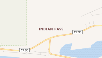 Indian Pass, Florida map