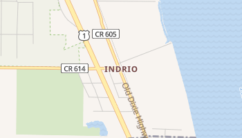Indrio, Florida map