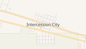 Intercession City, Florida map