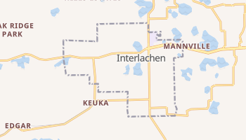 Interlachen, Florida map