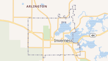 Inverness, Florida map