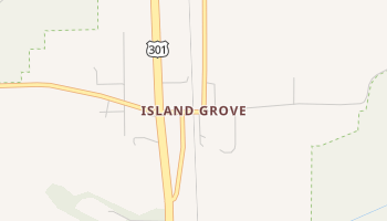 Island Grove, Florida map